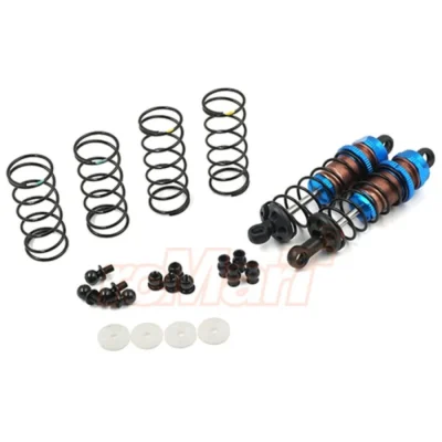 Yeah Racing Aluminum Big Bore Go 70mm Damper Set 2pcs Blue BBG-0070BU