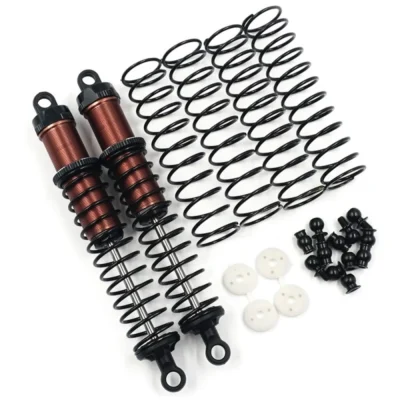 Yeah Racing Aluminum Big Bore Go 110mm Damper 2pcs Black (BBG-0110BK)