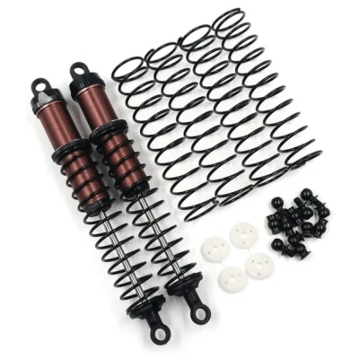 Yeah Racing Aluminum Big Bore Go 120mm Damper 2pcs Black (BBG-0120BK)