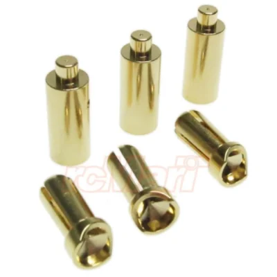 Yeah Racing 3.5MM Brushless Motor Connector Set (Banana Plug) (Male x 3 + Female x 3) BC-0013