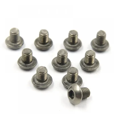 Titanium G2 Hex Socket Button Head Machine Screw (3x5mm) (10pcs)