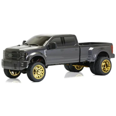 CEN Ford F450 SD V2 1/10 RTR Custom Dually Truck (Grey Titanium) w/2.4GHz Radio CEG8985