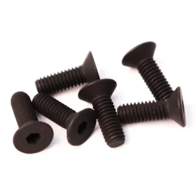 Flat Head Screws, M4x12mm (6pcs)