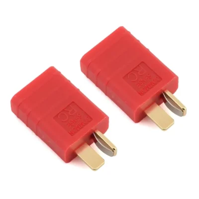 Common Sense RC One Piece Adapter Plug (T-Style Male to Traxxas Female) (2)