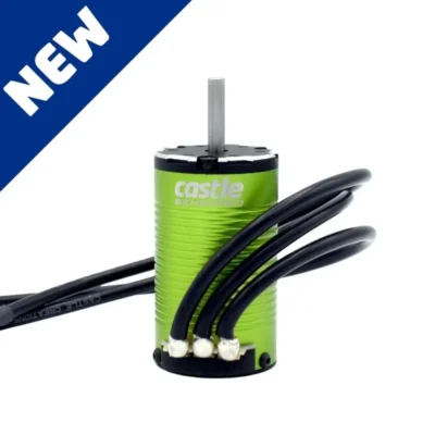 Castle Creations 4-Pole Sensored Brushless No Prep Drag Motor (1412-6400KV)