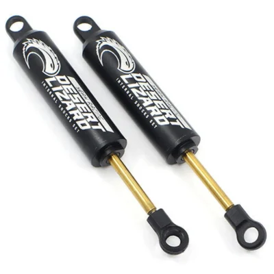 Yeah Racing 90mm Desert Lizard Two Stage Internal Spring Damper Pair Black For 1/10 Crawler 'G6 Certified' DDL-090BK