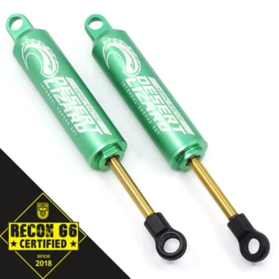 Yeah Racing 90mm Desert Lizard Two Stage Internal Spring Damper Pair Green For 1/10 Crawler 'G6 Certified' DDL-090GN