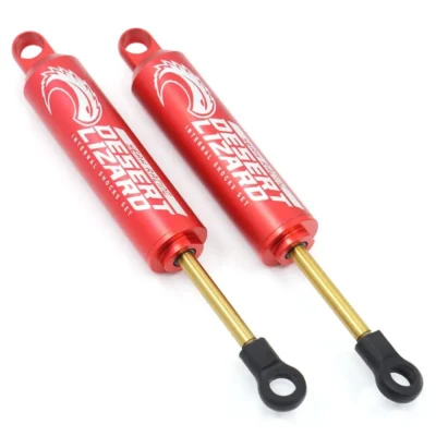 Yeah Racing 110mm Desert Lizard Two Stage Internal Spring Damper Pair Red For Crawler DDL-110RD