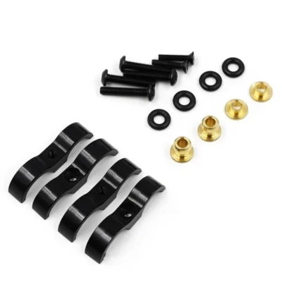 Yeah Racing DDP Replacement Mounting Hardware (Black) DDP-005BK