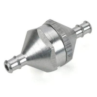 DU-BRO In-Line Fuel Filter (Silver) (DUB340)