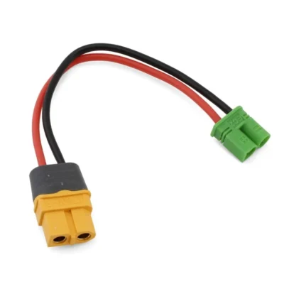 Ecopower Xt60 To Ec2 Charge Lead (Female Xt60 To Male Ec2) (4.5") (18awg)