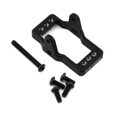 EcoPower CNC-Machined Aluminum Servo Mount forTraxxas™ TRX-4M (Bla...