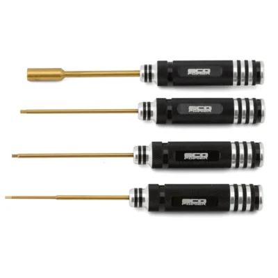 EcoPower 4-Piece Metric Hex & Nut Driver Tool Set (1.5, 2.0, 2.5mm/7mm)