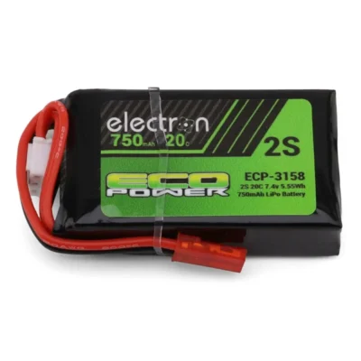 EcoPower "Electron" 2S 20C LiPo Battery w/JST Connector