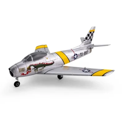 E-flite UMX F-86 Sabre 30mm EDF Jet BNF Basic w/ AS3X and SAFE