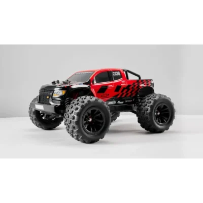 FMS Eazy RC Chevrolet Colorado 1/18 Scale Brushless RTR Monster Truck (Red)