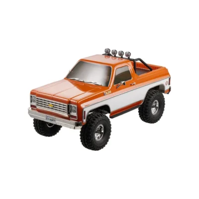 FMS FCX10 Chevrolet K5 Blazer RS 1/10 Scale RTR Rock Crawler (Orange)