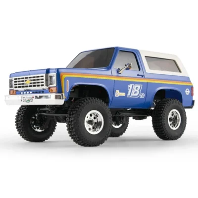 FMS FCX24 Chevrolet K5 Blazer Pro 1/24 Scale RTR Mini Crawler (Blue)