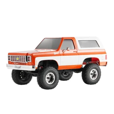 FMS FCX24 Chevrolet K5 Blazer 1:24 Scale RTR Mini Crawler (Orange)