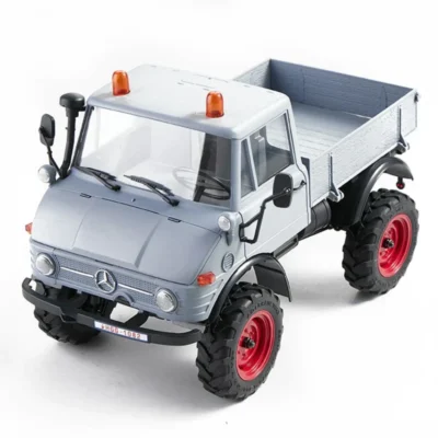 FMS FCX24 Mercedes-Benz Unimog 421 1:24 Scale RTR Mini Crawler (Gray)
