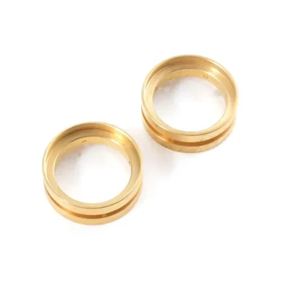 FMS FCX18 Brass Wheel Counterweight (2pcs)