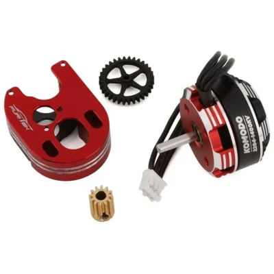 Furitek SCX24 Komodo Ultimate Plus Brushless Conversion Kit (2204 Motor, Aluminum Motor Mount, Spur & Pinion Gear)