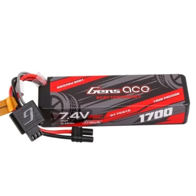 Gens Ace G-Tech Smart 2S Hardcase Lipo Battery w/ IEC2 Connector (7.4v/1700mAh/35C)