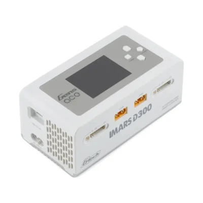 Gens Ace Imars D300 G-Tech Smart Dual AC/DC Charger (6S/16A) (White)
