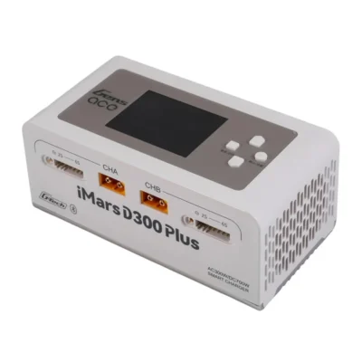 Gens Ace iMars D300 Plus G-Tech Smart Dual AC/DC Charger (White) (6S/16A)