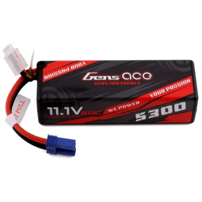Gens Ace 3s LiPo Battery 60C (11.1V/5300mAh) w/EC5 Connector (GEA53003S60E5)