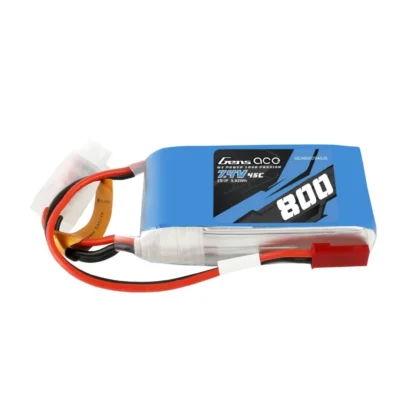 Gens Ace 2s LiPo Battery 45C (7.4V/800mAh) w/ JST Connector