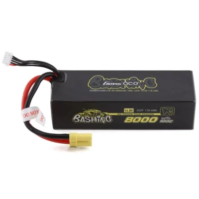 Gens Ace Bashing Pro 4s LiPo Battery 100C (14.8V/8000mAh) w/EC5 Connector (GEA8K4S100E5)