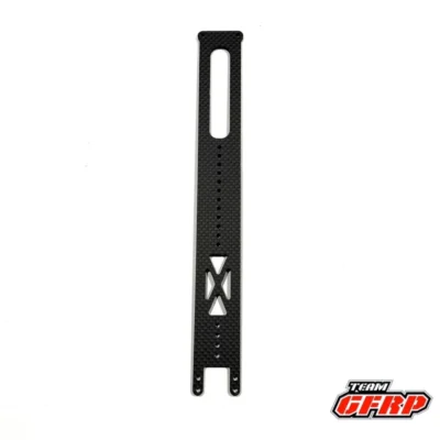 Team GFRP Lightweight Flat Carbon Wheelie Bar (GFR-8153)