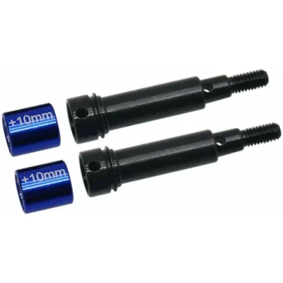 Hot Racing Arrma Grom Steel Extended CV Drive Axles For GRM288 Drive Shafts (+10mm)