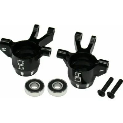 Hot Racing Aluminum Steering Blocks w/ HD Bearings For Traxxas Mini Maxx