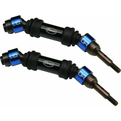 Hot Racing Metal CV Splined Drive Shaft Set For Traxxas Mini Maxx (2pcs)