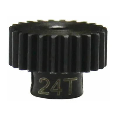 Hot Racing 0.5 Mod Hardened Steel Pinion Gear (24T/2.3mm Bore)
