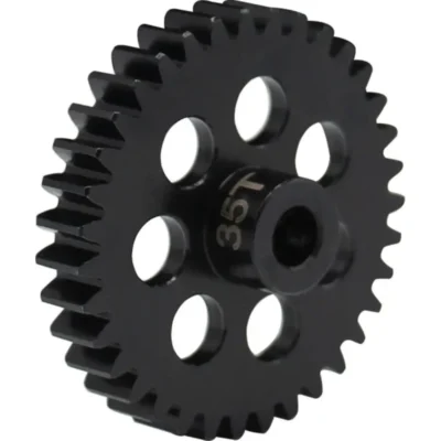 Hot Racing Hardened Steel Mod 1 Pinion Gear (35T/5mm Bore)
