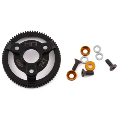 HARDENED STEEL SPUR GEAR (74T 48P)(GOLD) - TRA