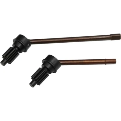 Hot Racing Steel Solid Front CV Axle w/Gear For Traxxas TRX-4 (HRASTRXF12SFG)