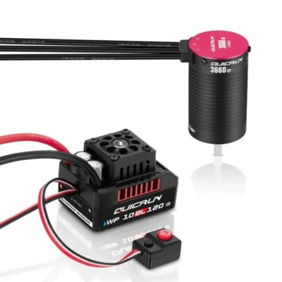 Hobbywing QuicRun 10BL120 G2 Sensorless Brushless ESC/3660SL 3150kV Motor Combo