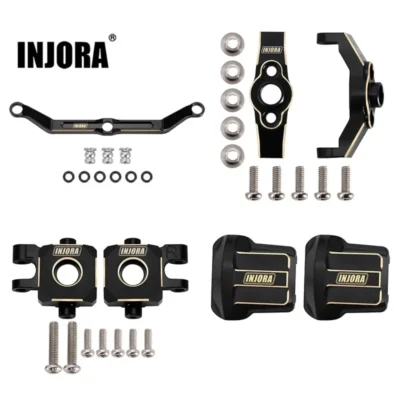 Injora Brass Upgrade Parts For Traxxas TRX-4M (Black)