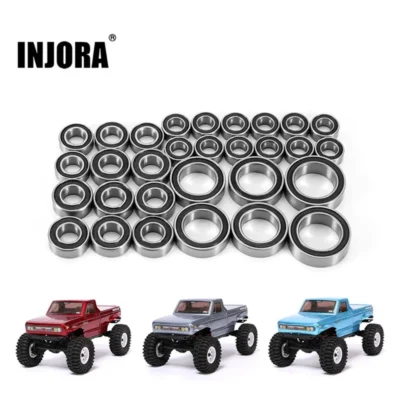 Injora Sealed Bearing Kit (30 Pcs) For 1/18 Redcat Ascent-18