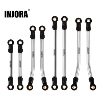 Injora Stainless Steel High Clearance Links For 1/18 Redcat Ascent18 (Option: Chassis Links)