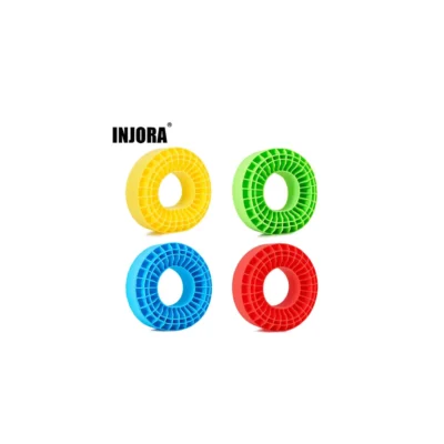 Injora 4pcs Silicone Rubber Inserts For 118-122mm(4.75" Od) 1.9" Tires