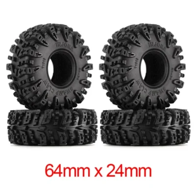 Injora Swamp Claw 1.0" M/t Tires (4) (56mm/64mm) (Option: 64mm*24mm)