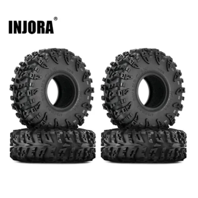 Injora S3 Swamp Claw 1.9" M/t Tires (4) 4.75"od (120*42mm)
