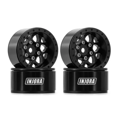 Injora 1.0" Aluminum Beadlock Mini Crawler Wheels (W1013)