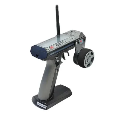 Flysky FS-GT3C 3-Channel 2.4 GHz Radio Control System Transmitter/Receiver (Black)