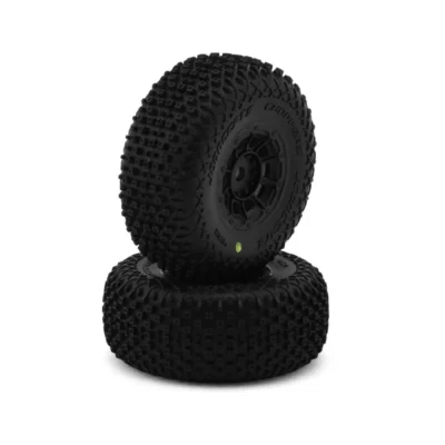 Jconcepts Arrma® Mojave Grom™ Choppers Pre-Mounted Off-Road Tires (Yellow) (2) W/12mm Hex